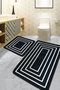 Mijölnir Wale - Black Juego de Alfombrillas de Baño Negro de 2 Piezas